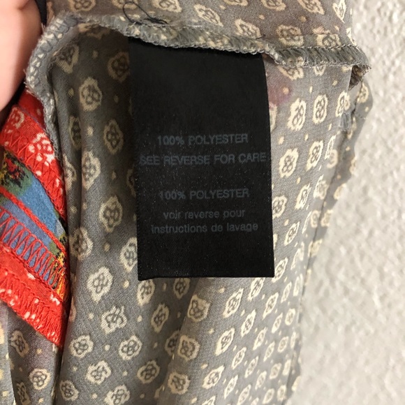 Patterson J. Kincaid Toben flowy top sz: S NWT - Picture 4 of 5